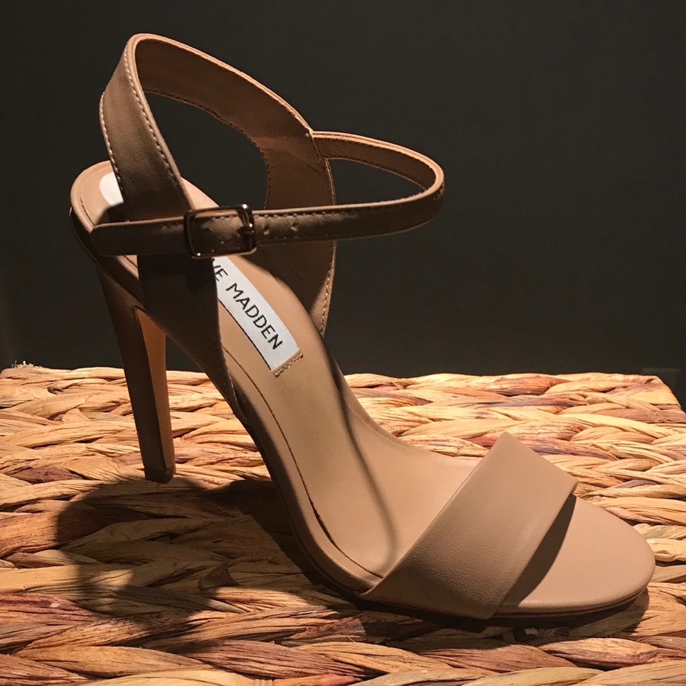 Steve Madden Matte Nude Heel NEW
